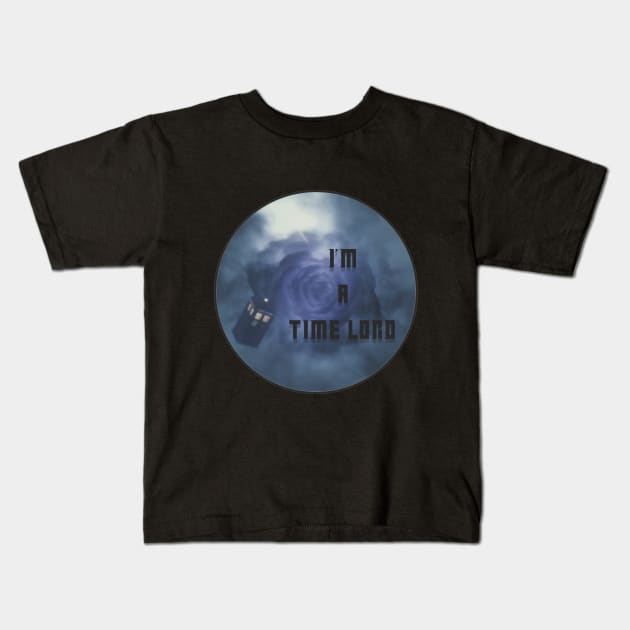 TimeLord Kids T-Shirt by agnesewho